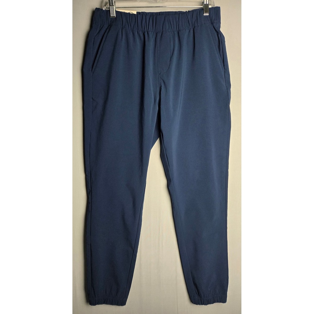 Member's Mark Mens Travel Jogger Blue Medium 4-Way Stretch Moisture Wicking